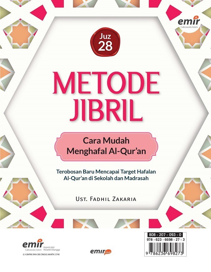 Metode Jibril; Cara Mudah Menghafal Al-Qur'an Juz 28