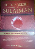 The Leadeership Of Sulaiman
