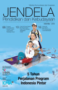 JENDELA Pendidikan dan Kebudayaan : Media Komunikasi dan Inspirasi edisi XXXIV/Mei/2019