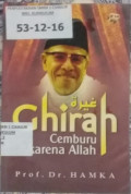 Ghirah : Cemburu karena Allah