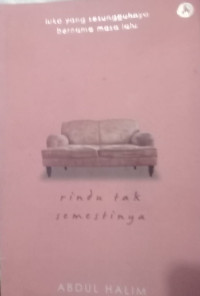 Image of Rindu Tak Semestinya