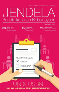 Image of JENDELA Pendidikan dan Kebudayaan : Media Komunikasi dan Inspirasi edisi XXII/April/2018