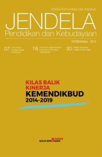 Image of JENDELA Pendidikan dan Kebudayaan : Media Komunikasi dan Inspirasi edisi XXXVIII/Oktober/2019